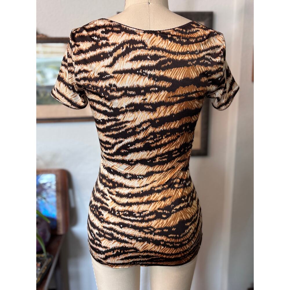 Dolce and Gabbana Underwear fitted animal print tiger print - Picture 6 of 8